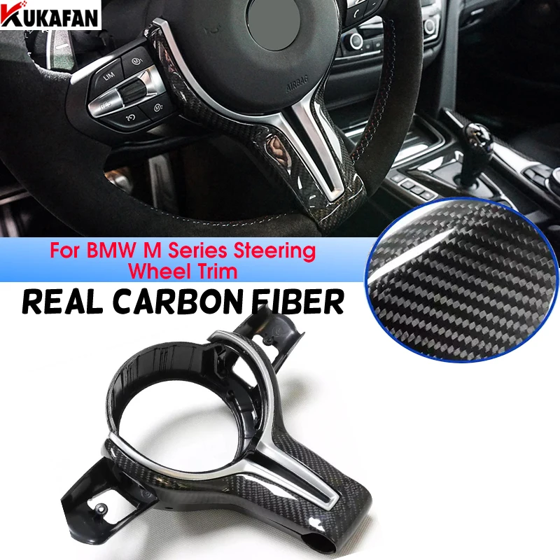 For BMW M Series F80 F82 F10 F06 F12 F13 F15 F16 & M-sport F20 F22 F30 F31 F32 F33 F36 Steering Wheel Trim Carbon Fiber
For BMW M Series F80 F82 F10 F06 F12 F13 F15 F16 & M-sport F20 F22 F30 F31 F32 F33 F36 Steering Wheel Trim Carbon Fiber