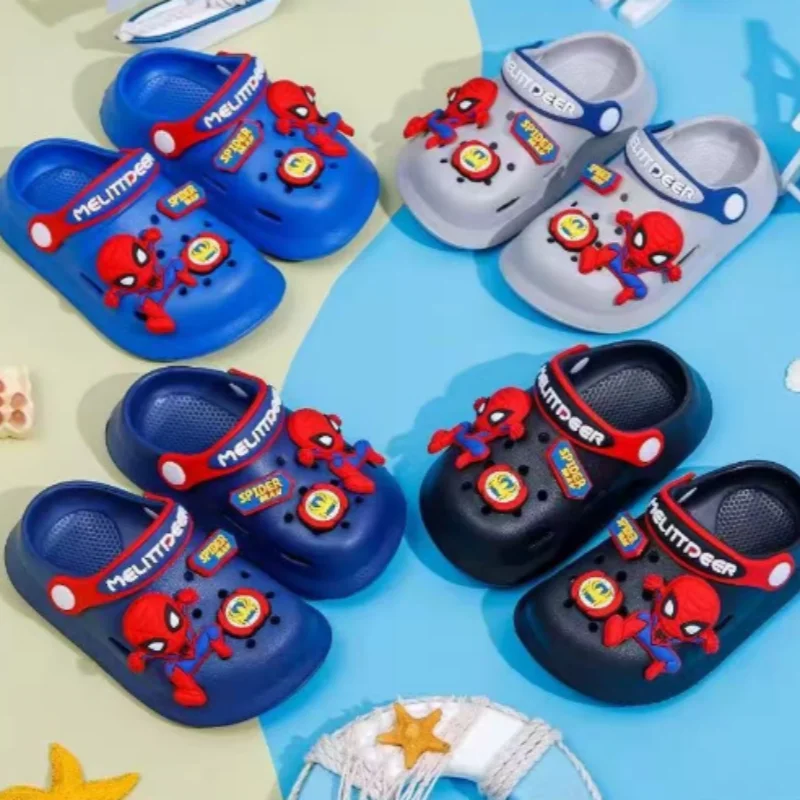الأطفال حذاء للحديقة بيبي بوي فتاة الكرتون الرجل الحديدي العنكبوت رجل صندل شبشب صيفي طفل داخلي عدم الانزلاق صنادل شاطئ 13-18 سنتيمتر الأطفال حذاء للحديقة بيبي بوي فتاة الكرتون الرجل الحديدي العنكبوت رجل صندل شبشب صيفي طفل داخلي عدم الانزلاق صنادل شاطئ 13-18 سنتيمتر