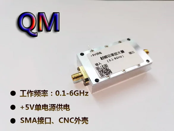 Усилитель мощности 0,1-6g RF, широкополосный усилитель, усилитель, модуль усиления, усилитель мощности для сцены
Усилитель мощности 0,1-6g RF, широкополосный усилитель, усилитель, модуль усиления, усилитель мощности для сцены