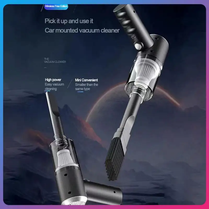 

5500pa Car Mini Vacuum Cleaner Cordless Handheld Cleaning Appliance Vacuum Cleaner Wireless Car Vacuum Cleaner Usb Charging