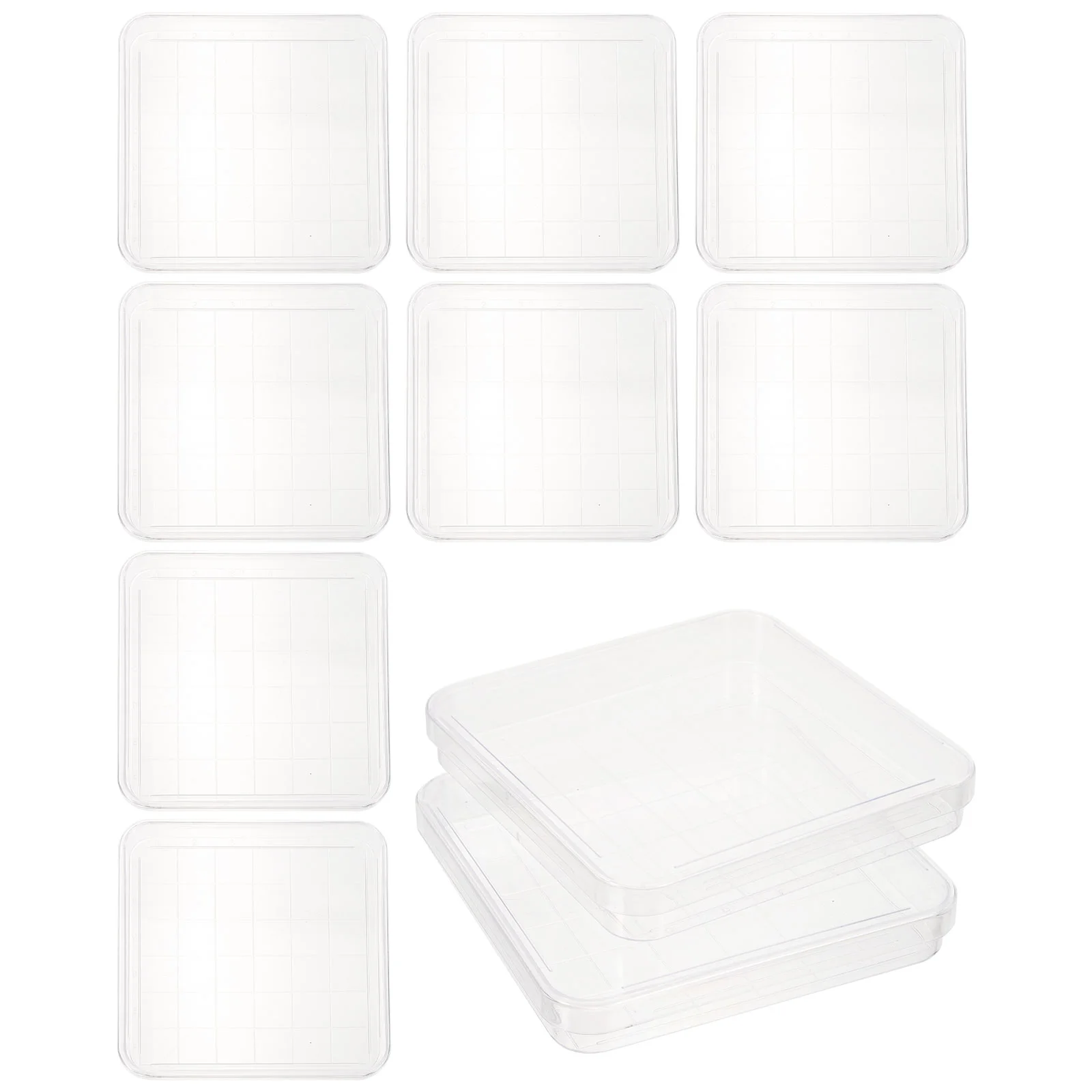 Iplusmile Plastic Petri Dishes 36 Grid Square Sterile Lab Petri Plate Dish Container Cell Culture Dishes Agar Plates Lids
Iplusmile Plastic Petri Dishes 36 Grid Square Sterile Lab Petri Plate Dish Container Cell Culture Dishes Agar Plates Lids