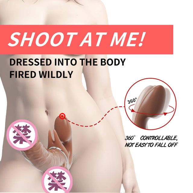 Vibromasseur gode télescopique sans bretelles pour femme, double tête, vibrant, point G, gros pénis, jouets sexuels pour adultes, lesbiennes 2