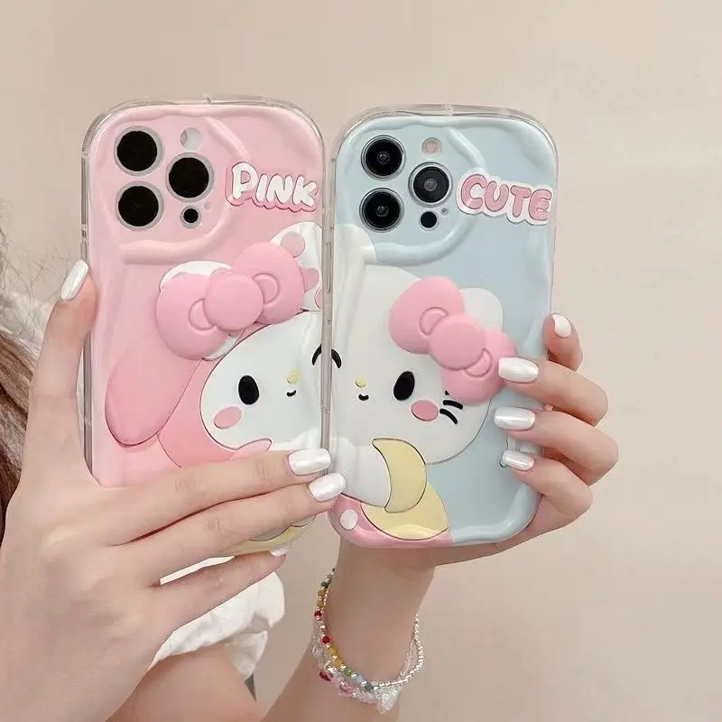 Hello Kitty Kawaii Sanrio Anime MyMelody Phone Case Suit for Cute Cartoon Iphone14Promax Mini Xr Xsmax Apple Shell Gift for Girl
Hello Kitty Kawaii Sanrio Anime MyMelody Phone Case Suit for Cute Cartoon Iphone14Promax Mini Xr Xsmax Apple Shell Gift for Girl