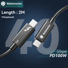 Yottamater 100W USB C To USB Type C Cable 40Gbps support 8 K Max 5A20V for MacBook iPad Pro USB-C Data Cable 1 M C to C cable
Yottamater 100W USB C To USB Type C Cable 40Gbps support 8 K Max 5A20V for MacBook iPad Pro USB-C Data Cable 1 M C to C cable