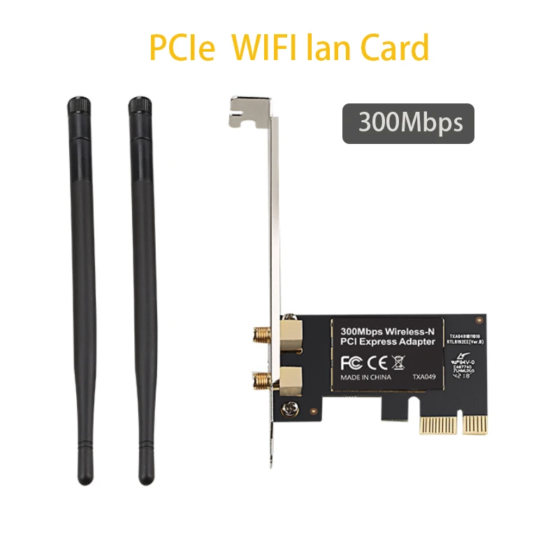 Wi-Fi аналоговая карта PCIE для передачи точки доступа, 300 Мбит/с, беспроводной приемник Wi-Fi, сетевая карта с двойной частотой, настольный компьютер
Wi-Fi аналоговая карта PCIE для передачи точки доступа, 300 Мбит/с, беспроводной приемник Wi-Fi, сетевая карта с двойной частотой, настольный компьютер