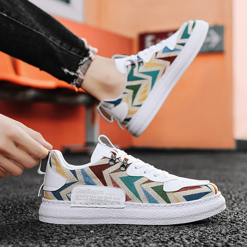 Summer Canvas Skate Shoes For Men Fashion Casual Low Lace-up Men's Vulcanize Sneakers Street Breathable Vintage Espadrilles Man
Summer Canvas Skate Shoes For Men Fashion Casual Low Lace-up Men's Vulcanize Sneakers Street Breathable Vintage Espadrilles Man