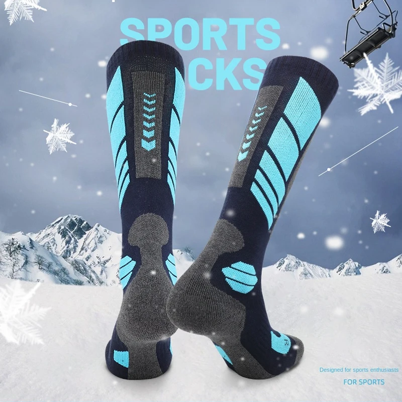 

Ski socking Sports socks Thickening Winter outdoor High Tube Mountaineering socks Men and Women socks Absorb sweat Non-slip