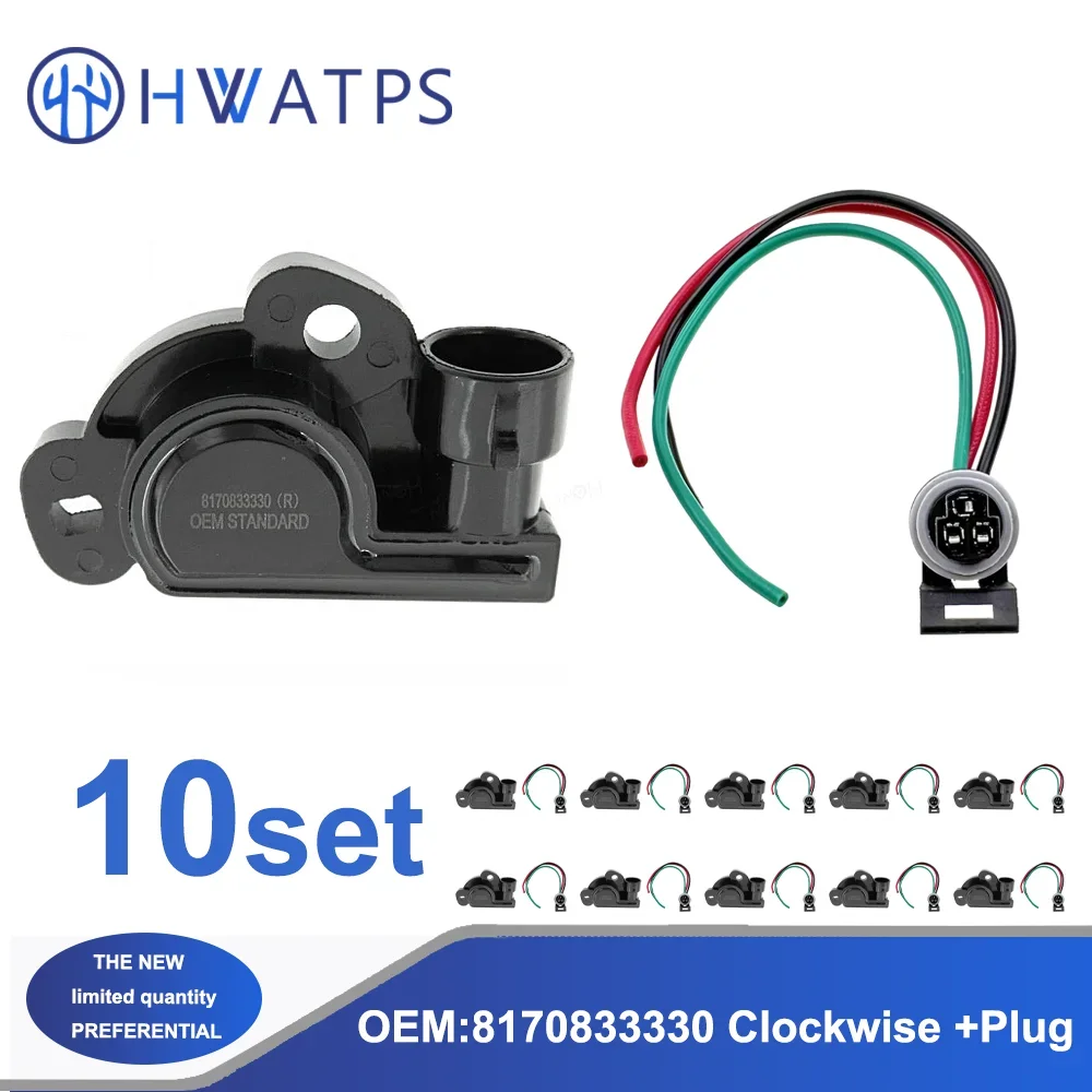 1/5/10 Pcs/Set 8170833330 TPS Sensor Throttle Position Sensor Plug Fits GMC Jimmy Truck Chevrolet Astro Blazer Isuzu Amigo Buick
1/5/10 Pcs/Set 8170833330 TPS Sensor Throttle Position Sensor Plug Fits GMC Jimmy Truck Chevrolet Astro Blazer Isuzu Amigo Buick