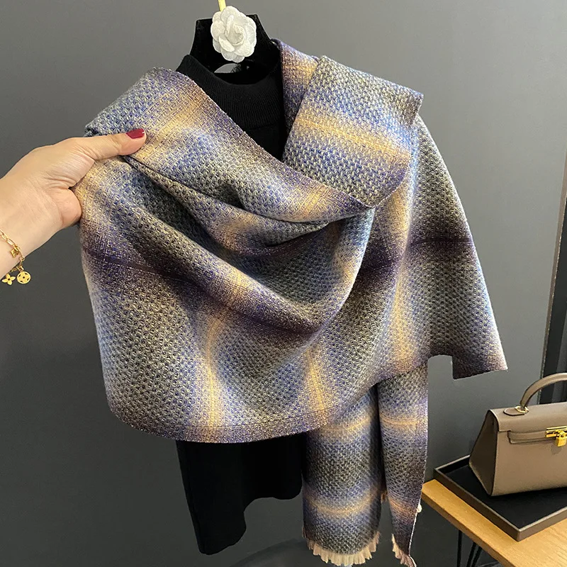 2022 Design Scarf Winter Warm Cashmere Women Long Pashmina Foulard Female Scarves Lady Tassel Shawl Wraps
2022 Design Scarf Winter Warm Cashmere Women Long Pashmina Foulard Female Scarves Lady Tassel Shawl Wraps