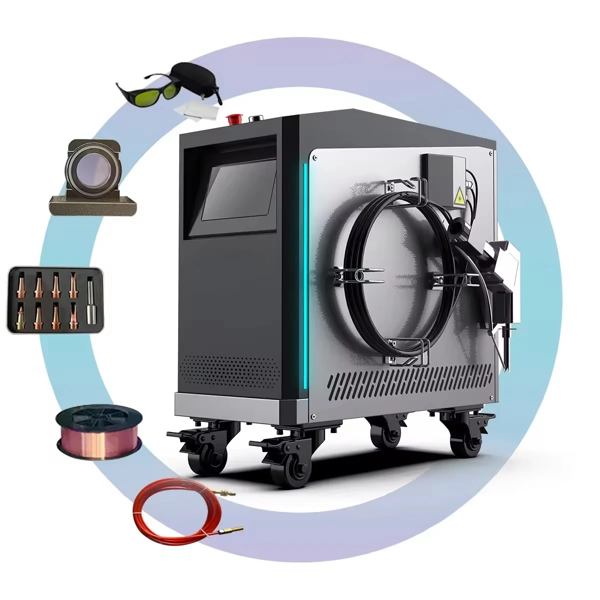 The Best Price 4 In 1 Cutting Cleaning Welding 1000W 1500W 2000W Hand For Metal Small Handheld Fiber Laser Welding Machine
The Best Price 4 In 1 Cutting Cleaning Welding 1000W 1500W 2000W Hand For Metal Small Handheld Fiber Laser Welding Machine
