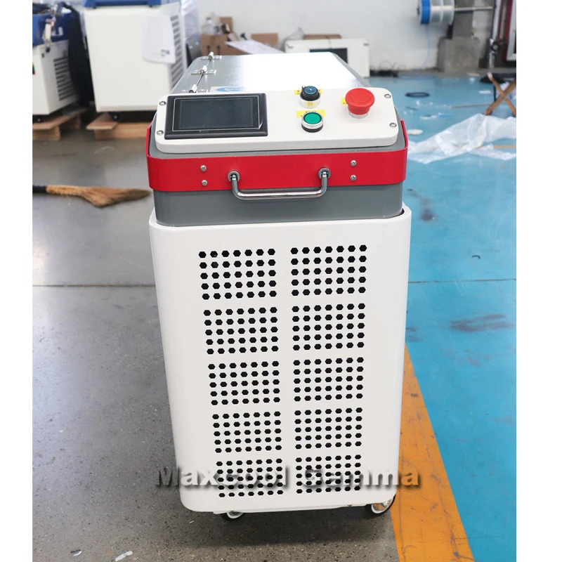 

Gauss Small Portable 1000w Pulsed watts Laser Cleaning Machine For Metal Oil Paint Rust Removal Laser Cleaner