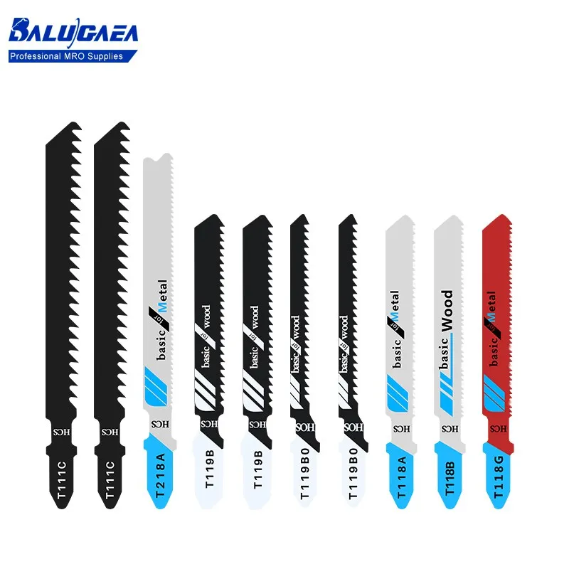 Jig Jigsaw Blades Set 10 pcs Saw Blade for Wood Cutting Saber Saw Power Tool Saw Blade Reciprocating Saw Blades
Jig Jigsaw Blades Set 10 pcs Saw Blade for Wood Cutting Saber Saw Power Tool Saw Blade Reciprocating Saw Blades