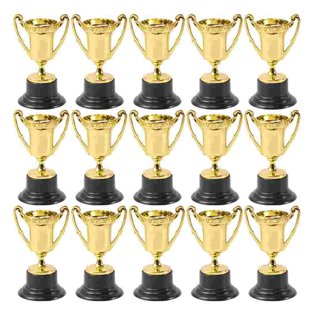 

Trophy Trophies Award Kids Cup Mini Plastic Reward Cups Awards Prize Gold Winner Party Soccer Model Medals Trophys Toy Sports