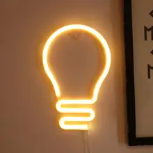 Bulb Shape LED Neon Light Neon Sign Led Lights Wall Hanging Lamps For Kids Room Decor Birthday Gifts Battery or USB Operated
Bulb Shape LED Neon Light Neon Sign Led Lights Wall Hanging Lamps For Kids Room Decor Birthday Gifts Battery or USB Operated