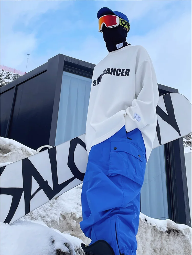 Unisex Waterproof Ski And Snowboarding Cargo Pants