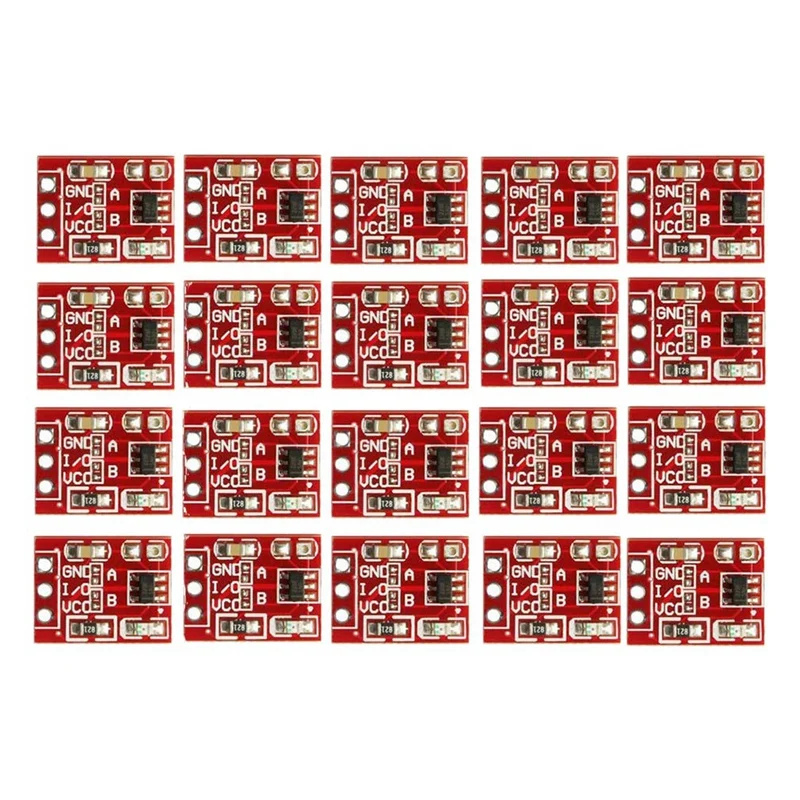 20PCS TTP223 Touch Button Module Capacitor Type Single Channel Self Locking Touch Switch Sensor
20PCS TTP223 Touch Button Module Capacitor Type Single Channel Self Locking Touch Switch Sensor