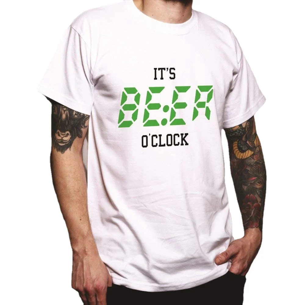 It's Beer O'clock Time to Drink! Drink Alcoholic Drunk Slogan Digital Clock T-Shirt. Cotton Short Sleeve O-Neck Mens T Shirt New
It's Beer O'clock Time to Drink! Drink Alcoholic Drunk Slogan Digital Clock T-Shirt. Cotton Short Sleeve O-Neck Mens T Shirt New