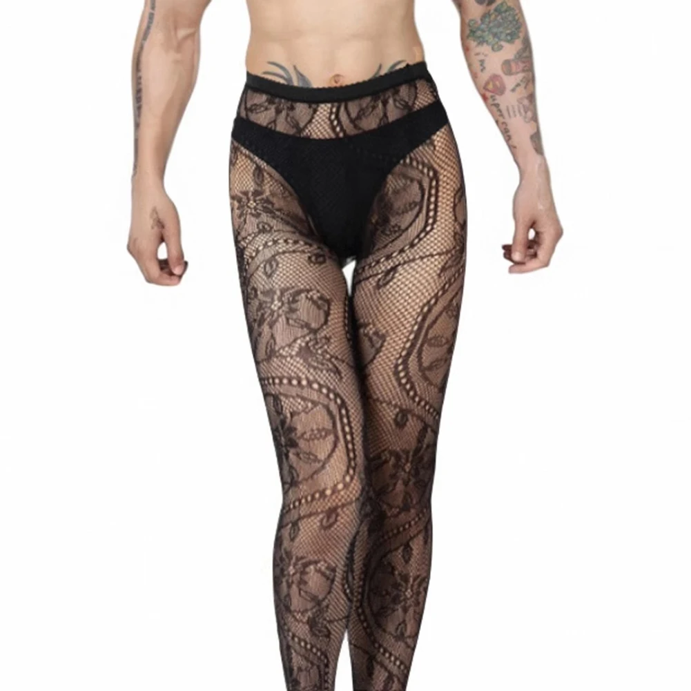 Sexy Men Super Thin Black Mesh Translucent Pantyhose Temptation Lingerie Hollow Out Stockings Tight High Stretchy Socks
Sexy Men Super Thin Black Mesh Translucent Pantyhose Temptation Lingerie Hollow Out Stockings Tight High Stretchy Socks