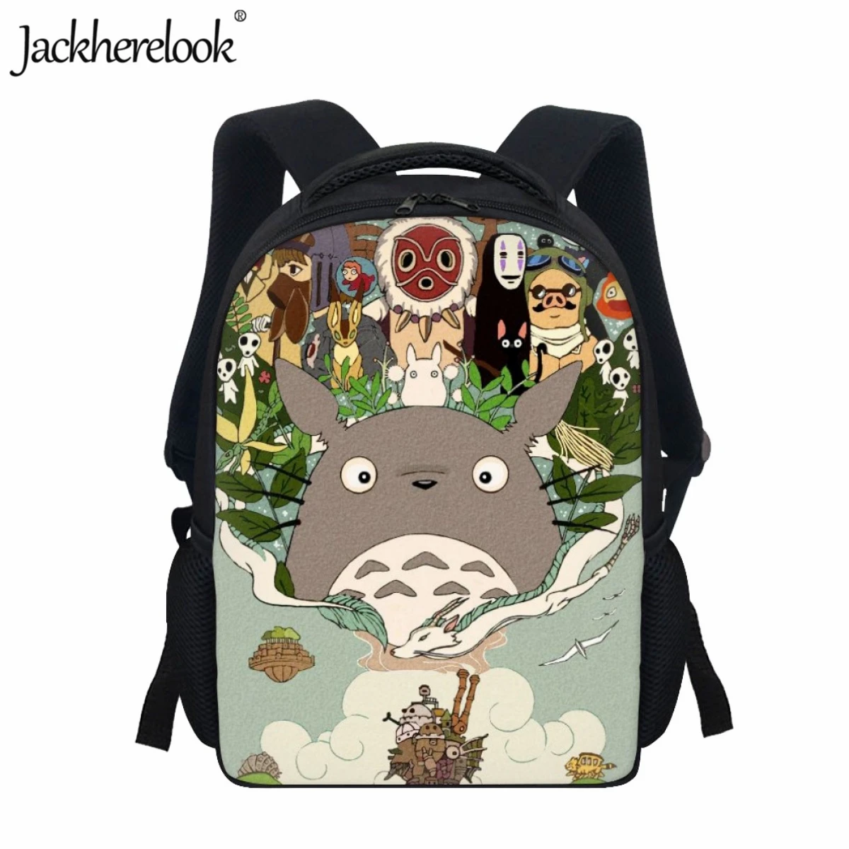 Jackherelook детская школьная сумка модная новинка Miyazaki Totoro рюкзак с мультяшным принтом практичные сумки для книг для детского сада
Jackherelook детская школьная сумка модная новинка Miyazaki Totoro рюкзак с мультяшным принтом практичные сумки для книг для детского сада