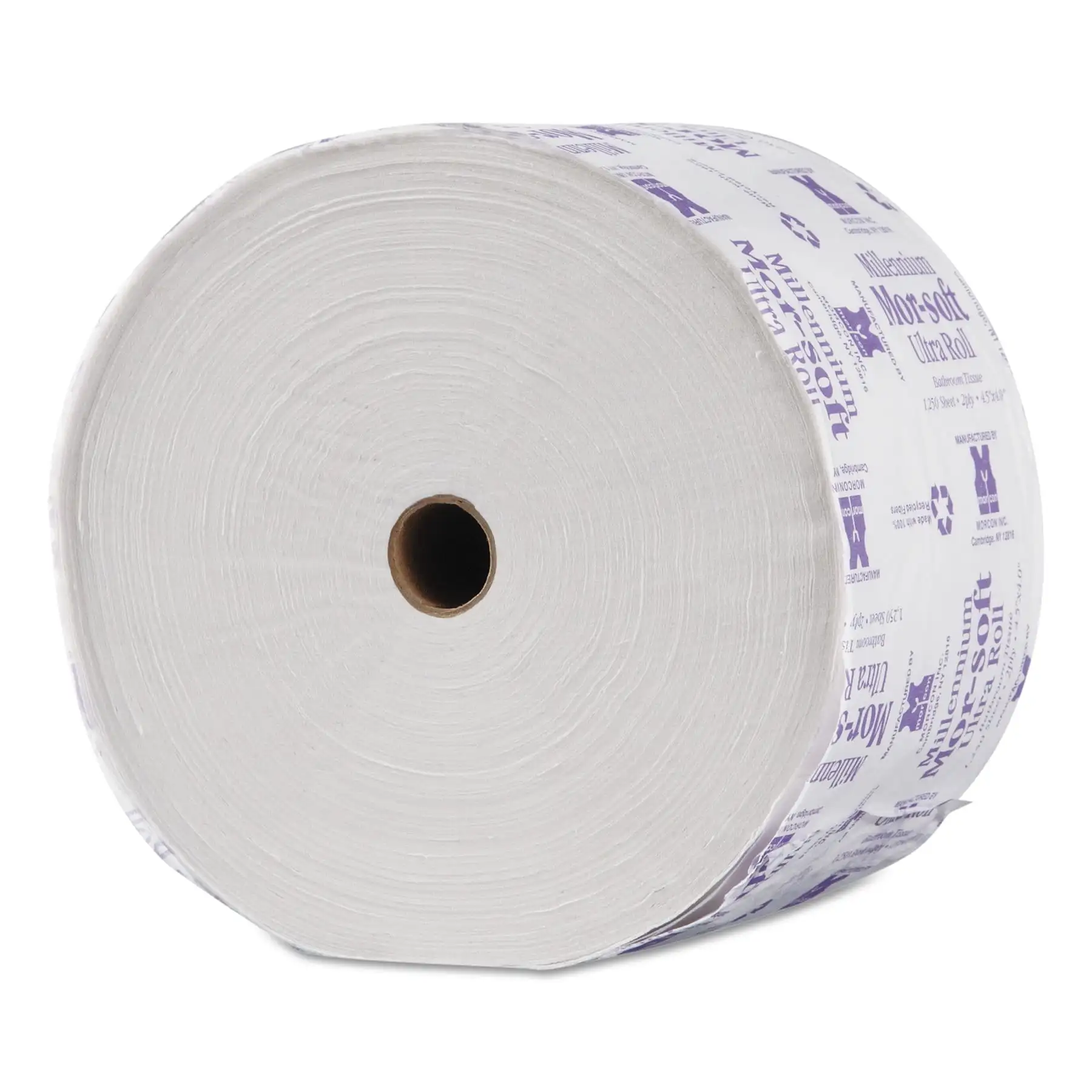 Tissue Small Core Toilet Paper, Septic Safe, 2-Ply, White, 1250/Roll, 24 Rolls/Carton -MORM250
Tissue Small Core Toilet Paper, Septic Safe, 2-Ply, White, 1250/Roll, 24 Rolls/Carton -MORM250