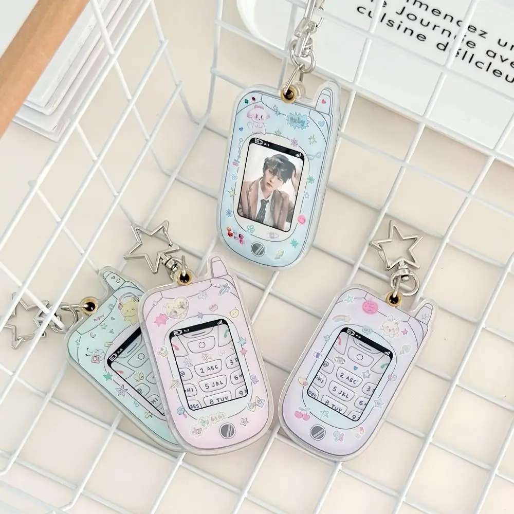 Mini Phone Shape Acrylic Photocard Holder Y2K Acrylic Idol Card Display Protector Photo Frame Kawaii
Mini Phone Shape Acrylic Photocard Holder Y2K Acrylic Idol Card Display Protector Photo Frame Kawaii