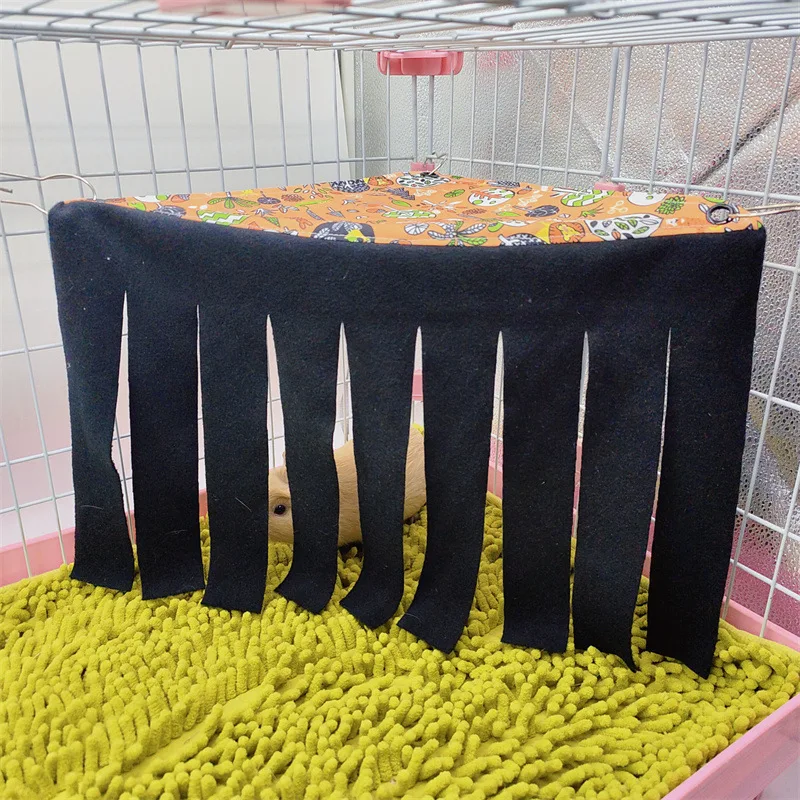 Guinea Pig Hammock Pet Hideout Cage Accessories Hamster Tent Nest Bed Corner Tassel Shelter for Chinchilla Hedgehog Squirrel Guinea Pig Hammock Pet Hideout Cage Accessories Hamster Tent Nest Bed Corner Tassel Shelter for Chinchilla Hedgehog Squirrel