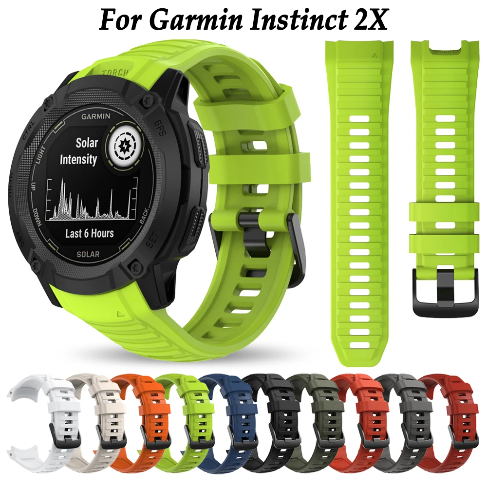 For Garmin Instinct 2X Solar Strap Smartwatch Watch Band Belt Bracelet Watchband Ремешок correa Replacement Wristband
For Garmin Instinct 2X Solar Strap Smartwatch Watch Band Belt Bracelet Watchband Ремешок correa Replacement Wristband