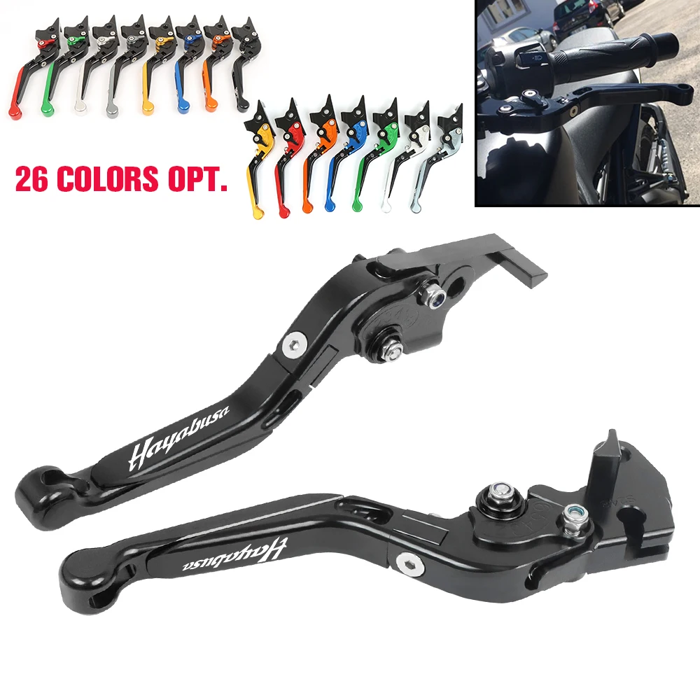 

For SUZUKI Hayabusa GSXR1300 GSX 1300R GSX1300 R 2022 2023 Adjustable Folding Extendable CNC Brake Clutch Levers Handle Lever