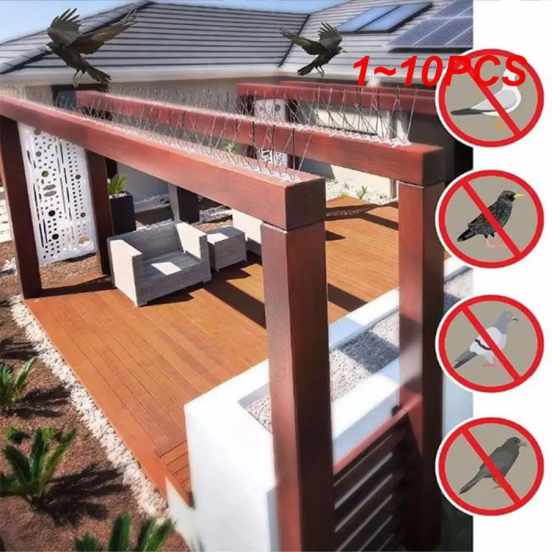 1~10PCS Stainless Steel Bird Repellent Spikes Anti Pigeon Nail Bird Deterrent Tool Pest Control Pigeons Owl Small Birds Fence
1~10PCS Stainless Steel Bird Repellent Spikes Anti Pigeon Nail Bird Deterrent Tool Pest Control Pigeons Owl Small Birds Fence