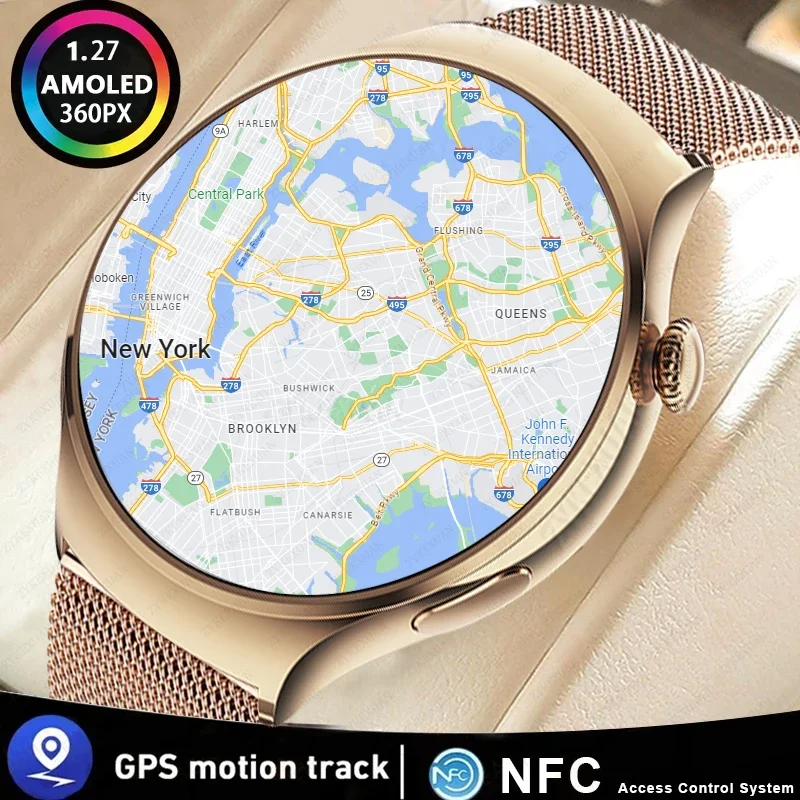 Новинка 2024, женские Смарт-часы с экраном 1,27 дюйма AMOLED 360*360, спортивные часы с функцией измерения яркости, GPS, Bluetooth, звонков, водонепроницаемые Смарт-часы
Новинка 2024, женские Смарт-часы с экраном 1,27 дюйма AMOLED 360*360, спортивные часы с функцией измерения яркости, GPS, Bluetooth, звонков, водонепроницаемые Смарт-часы
