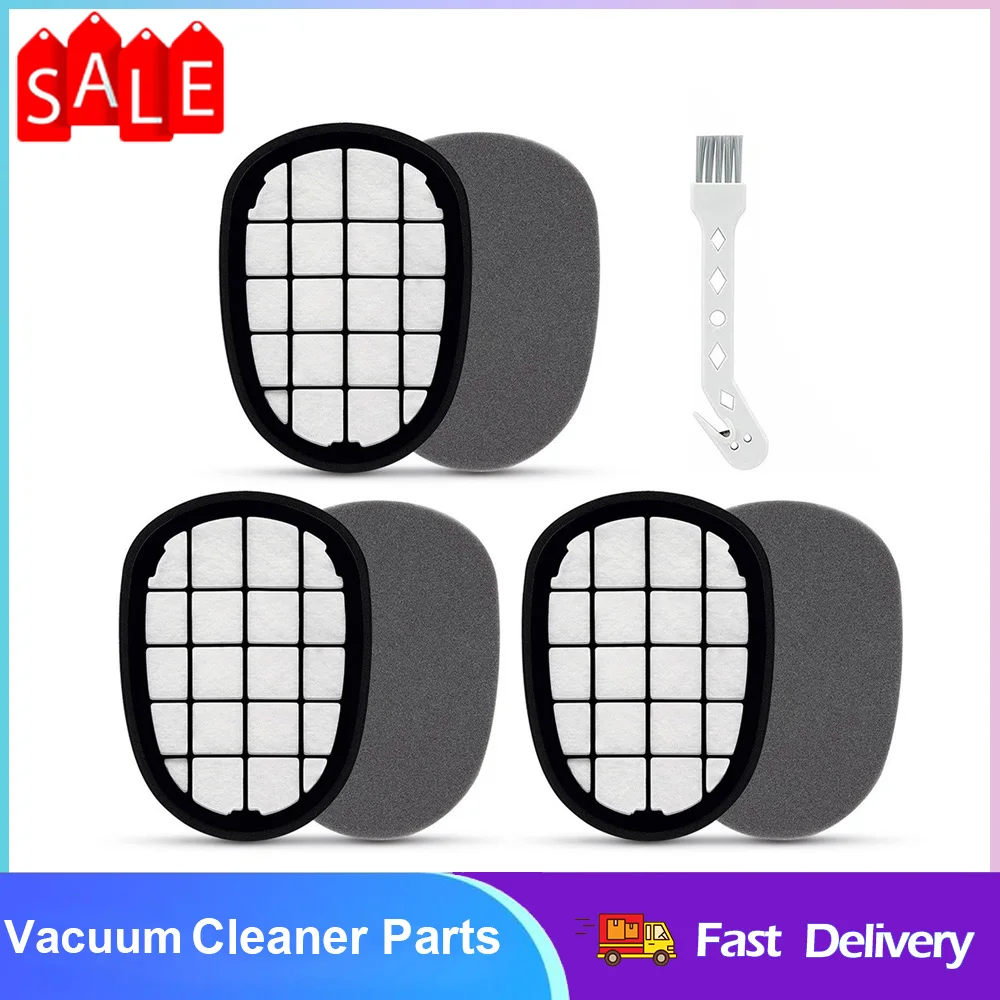 6X Replacement Filters For SpeedPro Max Filter Accessories CP0663 Vacuum Cleaner Household Sweeper Cleaning Tools Set
6X Replacement Filters For SpeedPro Max Filter Accessories CP0663 Vacuum Cleaner Household Sweeper Cleaning Tools Set