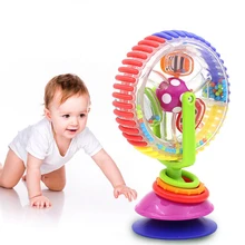Educational Baby Toys Three-Color Rotating Ferris Wheel Model Rattle Toy Kids Interactive Spinner Activity Toy With Suction Cup
Educational Baby Toys Three-Color Rotating Ferris Wheel Model Rattle Toy Kids Interactive Spinner Activity Toy With Suction Cup