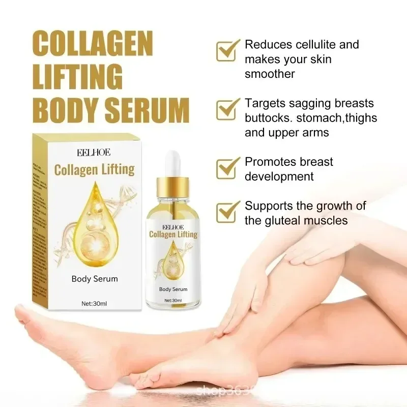 

Body Tightening Collagen Oil Belly Thigh Fat Burner Cellulite Remover Weight Loss Lifting Firming Slimming Massage Essential Oil