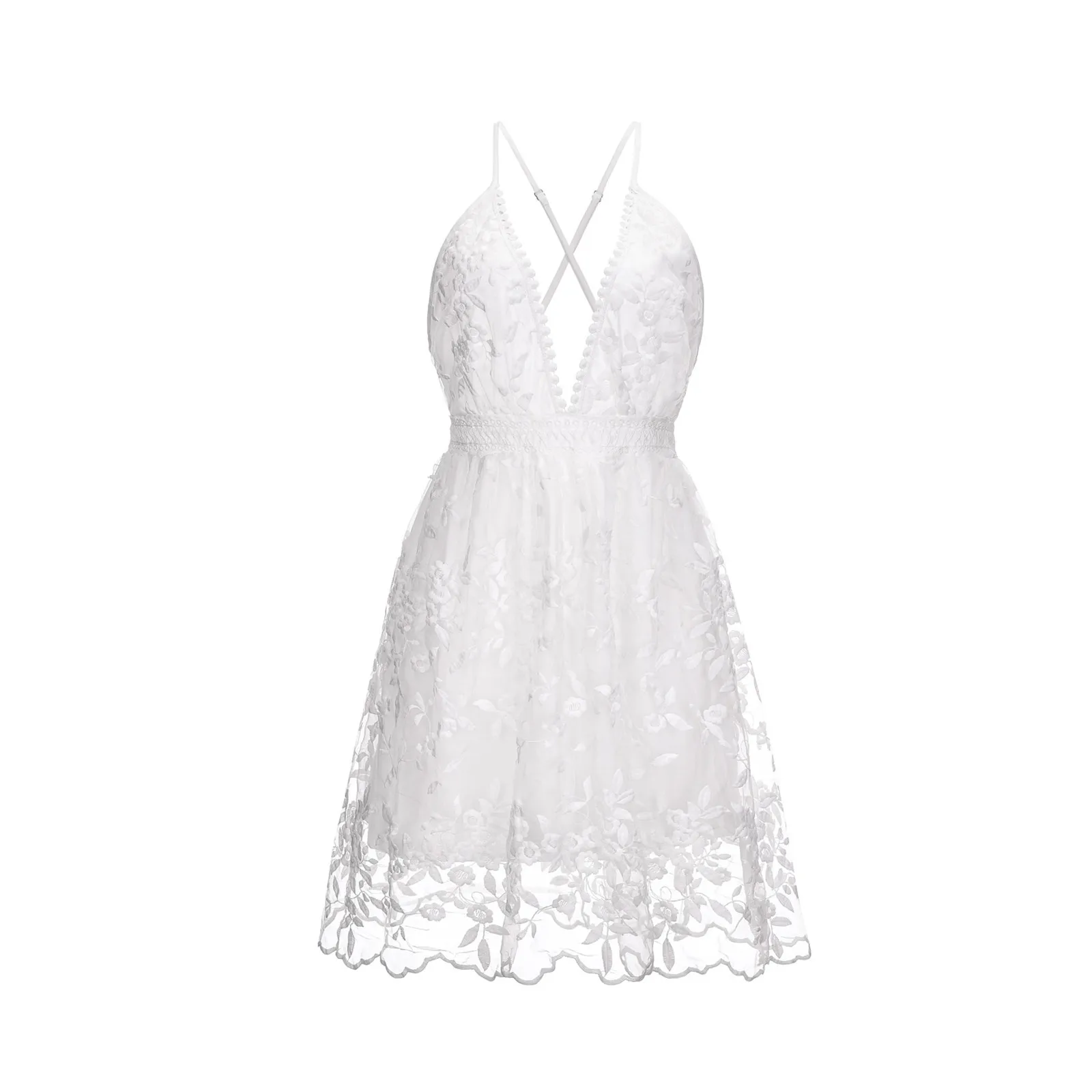 Women's Fashion Sleeveless Solid Colour Casual Lace Lace V-Neck Backless Dressesvestidos elegantes feminino платье женское#
Women's Fashion Sleeveless Solid Colour Casual Lace Lace V-Neck Backless Dressesvestidos elegantes feminino платье женское#