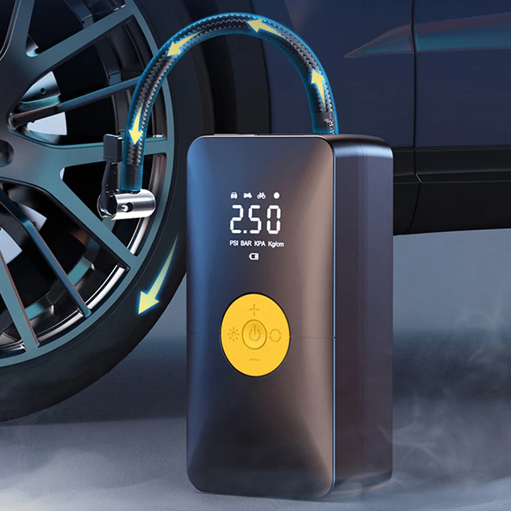 Portable 150PSI Car Air Pump 12V Air Compressor Tire Inflator with LED Display Tire Ball for Motorcycle Bicycle
Portable 150PSI Car Air Pump 12V Air Compressor Tire Inflator with LED Display Tire Ball for Motorcycle Bicycle