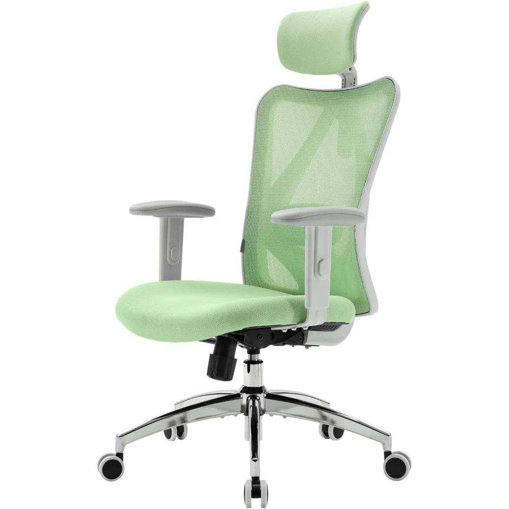 

Эргономичный офисный стул M18, компьютерный стул с регулируемым подголовником и поддержкой поясницы, с высокой спинкой