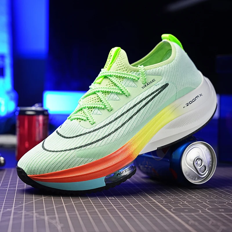 Men Air Cushion Running Shoes marathon Sports Shoes Breathable Lightweight Sneakers Women Comfortable Athletic Training shoes
Men Air Cushion Running Shoes marathon Sports Shoes Breathable Lightweight Sneakers Women Comfortable Athletic Training shoes