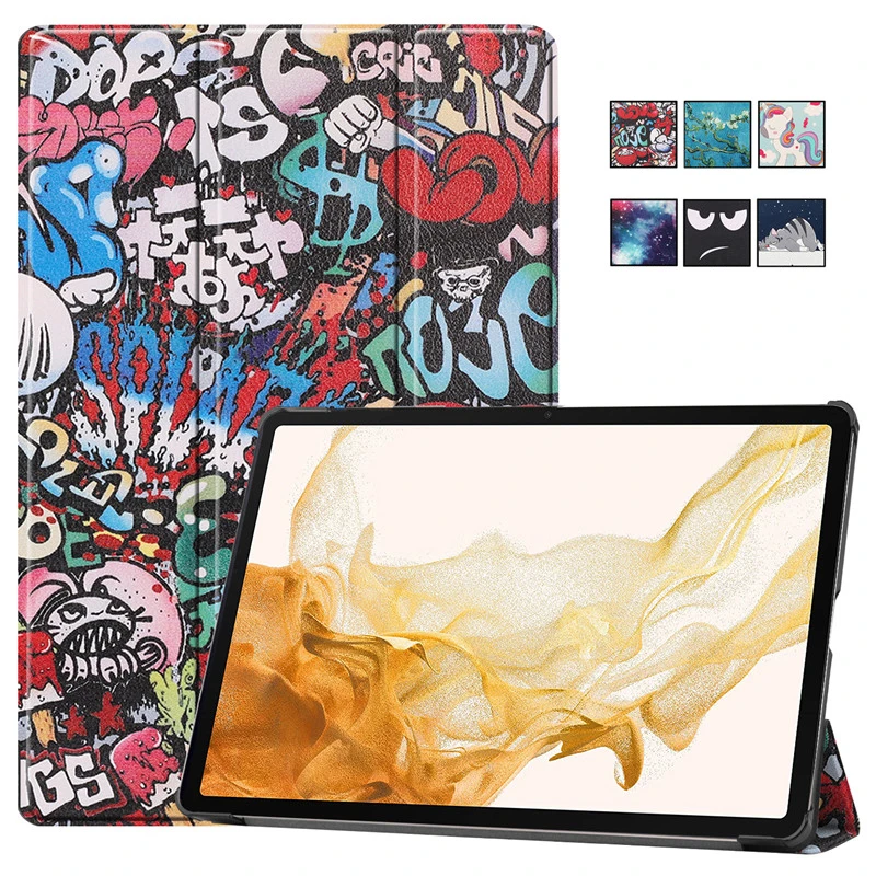 Funda For Samsung Tab S9 Plus Case 12.4" Fold Smart Painted Leather Cover For Coque Galaxy Tab S9 Plus Case SM-X810 X816B X818U 
Funda For Samsung Tab S9 Plus Case 12.4" Fold Smart Painted Leather Cover For Coque Galaxy Tab S9 Plus Case SM-X810 X816B X818U
