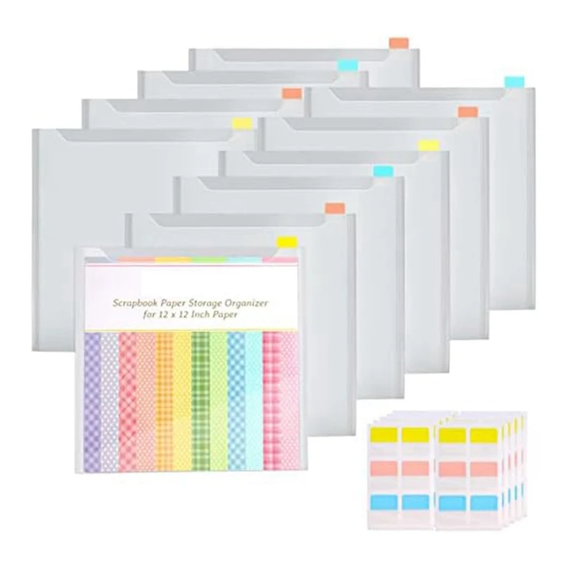 1 Set With 60 Sticky Index Tabs, 10 Pack Plastic Paper Storage Bag Fit For Holding Paper File
1 Set With 60 Sticky Index Tabs, 10 Pack Plastic Paper Storage Bag Fit For Holding Paper File
