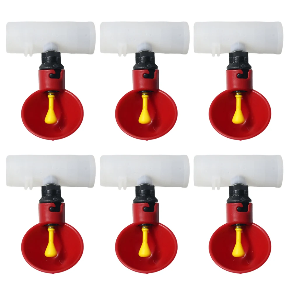 6pcs 1/2 Inch Automatic Poultry Drinker Poultry Water Drinking Cups Poultry Supplies Bird Supplies For Chickens Ducks Geese
6pcs 1/2 Inch Automatic Poultry Drinker Poultry Water Drinking Cups Poultry Supplies Bird Supplies For Chickens Ducks Geese