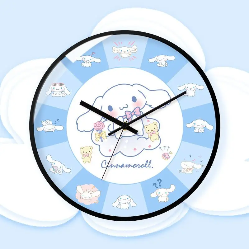 Cinnamoroll Clocks Cartoon Sanrio Anime Silent Cute Clocks Kitchen Wall Mounting Kawaii Living Room Decoration Toys Girls Gifts
Cinnamoroll Clocks Cartoon Sanrio Anime Silent Cute Clocks Kitchen Wall Mounting Kawaii Living Room Decoration Toys Girls Gifts