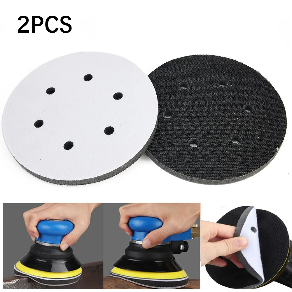 2pcs 6 Inch 150mm 6 Holes Soft Sponge Interface Pad Hook And Loop Sanding Disc Buffer Sponge Interface Pad For Backing Pad
2pcs 6 Inch 150mm 6 Holes Soft Sponge Interface Pad Hook And Loop Sanding Disc Buffer Sponge Interface Pad For Backing Pad