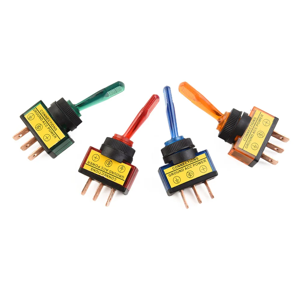 4pcs 3 Pins Toggle Rocker Switches 12V DC For Car Boat LED Light Toggle Rocker Switch On Off SPST Car Accessories
4pcs 3 Pins Toggle Rocker Switches 12V DC For Car Boat LED Light Toggle Rocker Switch On Off SPST Car Accessories