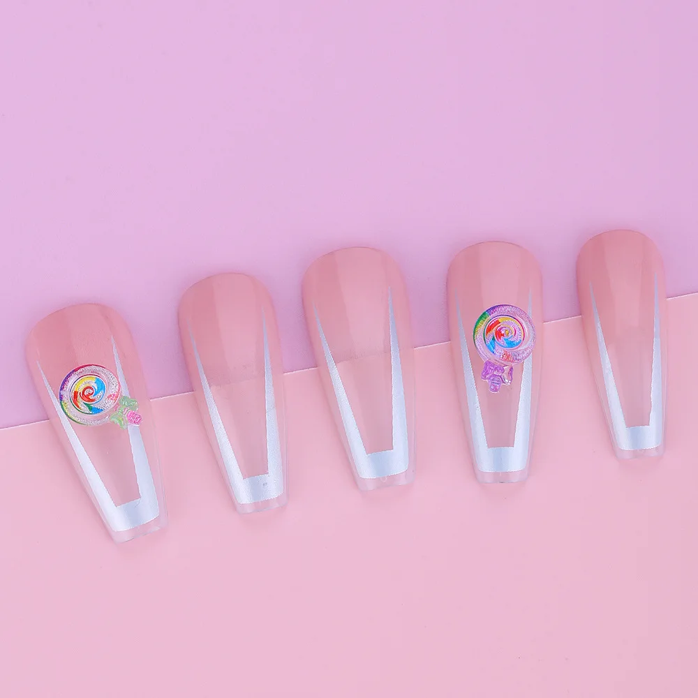 20pcs/lot 2023 New Nail Accessories Colorful Ice lollipop Colorful Cartoon 3D 3D Fantasy Candy Nail Decoration
20pcs/lot 2023 New Nail Accessories Colorful Ice lollipop Colorful Cartoon 3D 3D Fantasy Candy Nail Decoration