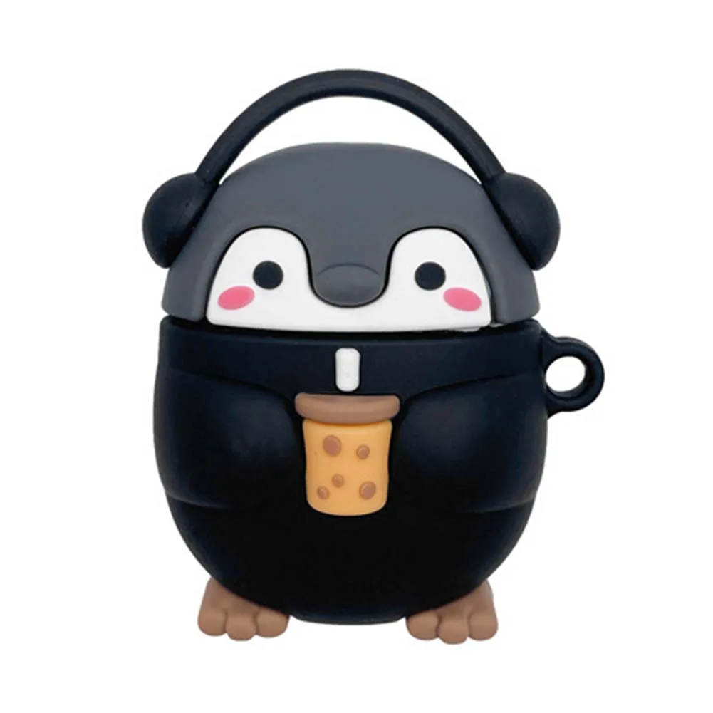 Cute Cartoon Milk Tea Penguin Earphone Cases Wireless Silicone Headset Charging Cover For AirPods 1/2/3/pro Case NEW YEAR'S GIFT
Cute Cartoon Milk Tea Penguin Earphone Cases Wireless Silicone Headset Charging Cover For AirPods 1/2/3/pro Case NEW YEAR'S GIFT