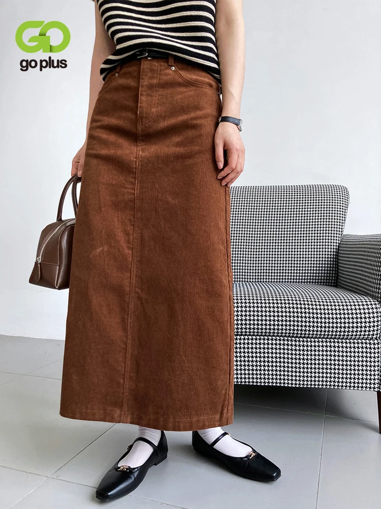 GOPLUS Midi Skirts for Women Vintage Corduroy Skirt Korea Fashion High Waist A-Line Skirt Rocke Damen Jupe Hiver Femme C12007
GOPLUS Midi Skirts for Women Vintage Corduroy Skirt Korea Fashion High Waist A-Line Skirt Rocke Damen Jupe Hiver Femme C12007
