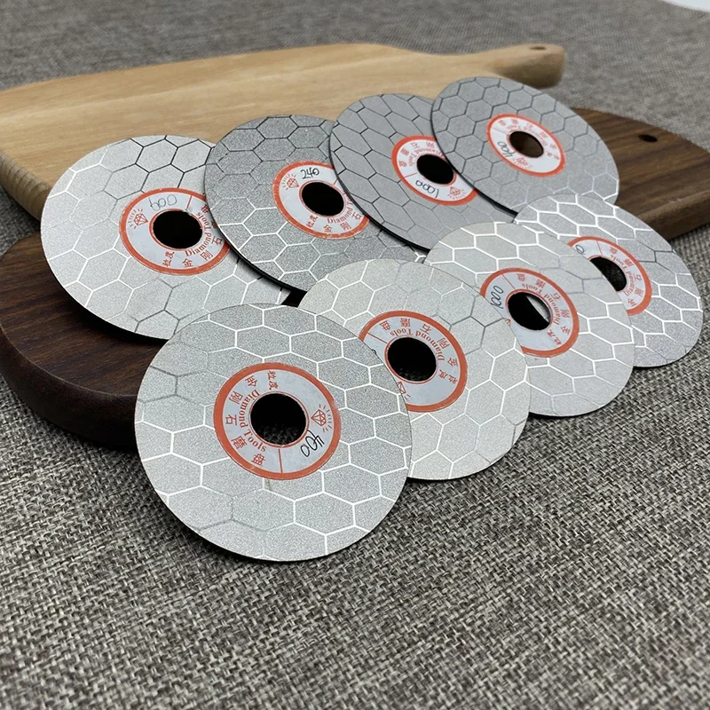 Diamond Grinding Disc 65/70mm Double-sided Emery Disc Jade Tungsten Steel Glass Seal Engraving Grinding Disc Diamond Sharpener
Diamond Grinding Disc 65/70mm Double-sided Emery Disc Jade Tungsten Steel Glass Seal Engraving Grinding Disc Diamond Sharpener