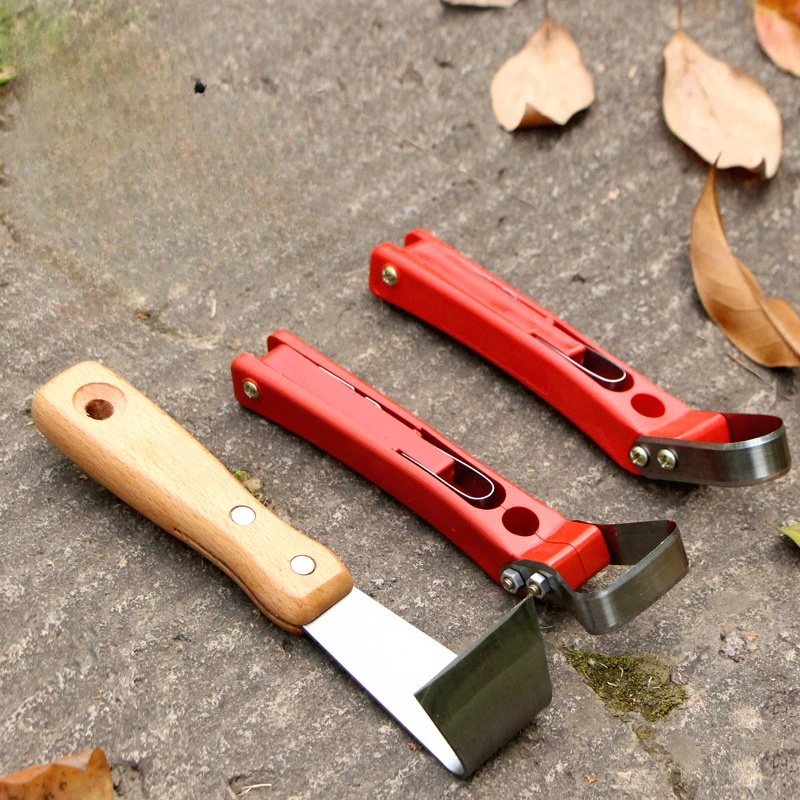 

1 Pc Tool Tree Bark Scraper Debarking Peeler Fruit Log Hand Shave Garden Woodworking Toolsscarping Removal Branches Gardening