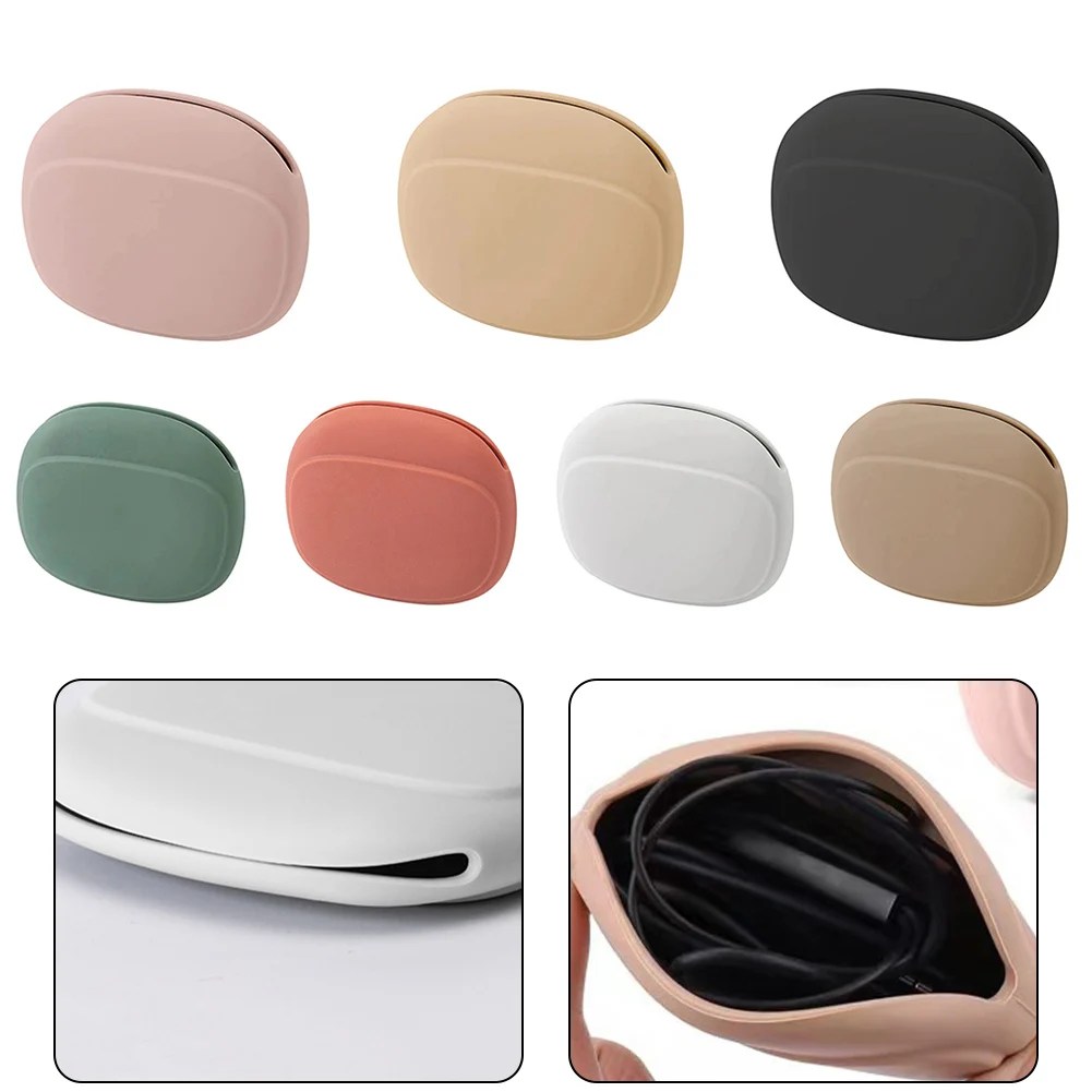 Silicone Earphone Bag Multifunctional Storage Case For Data Cable Headphone Cables Earplugs Portable Protective Sleeve
Silicone Earphone Bag Multifunctional Storage Case For Data Cable Headphone Cables Earplugs Portable Protective Sleeve