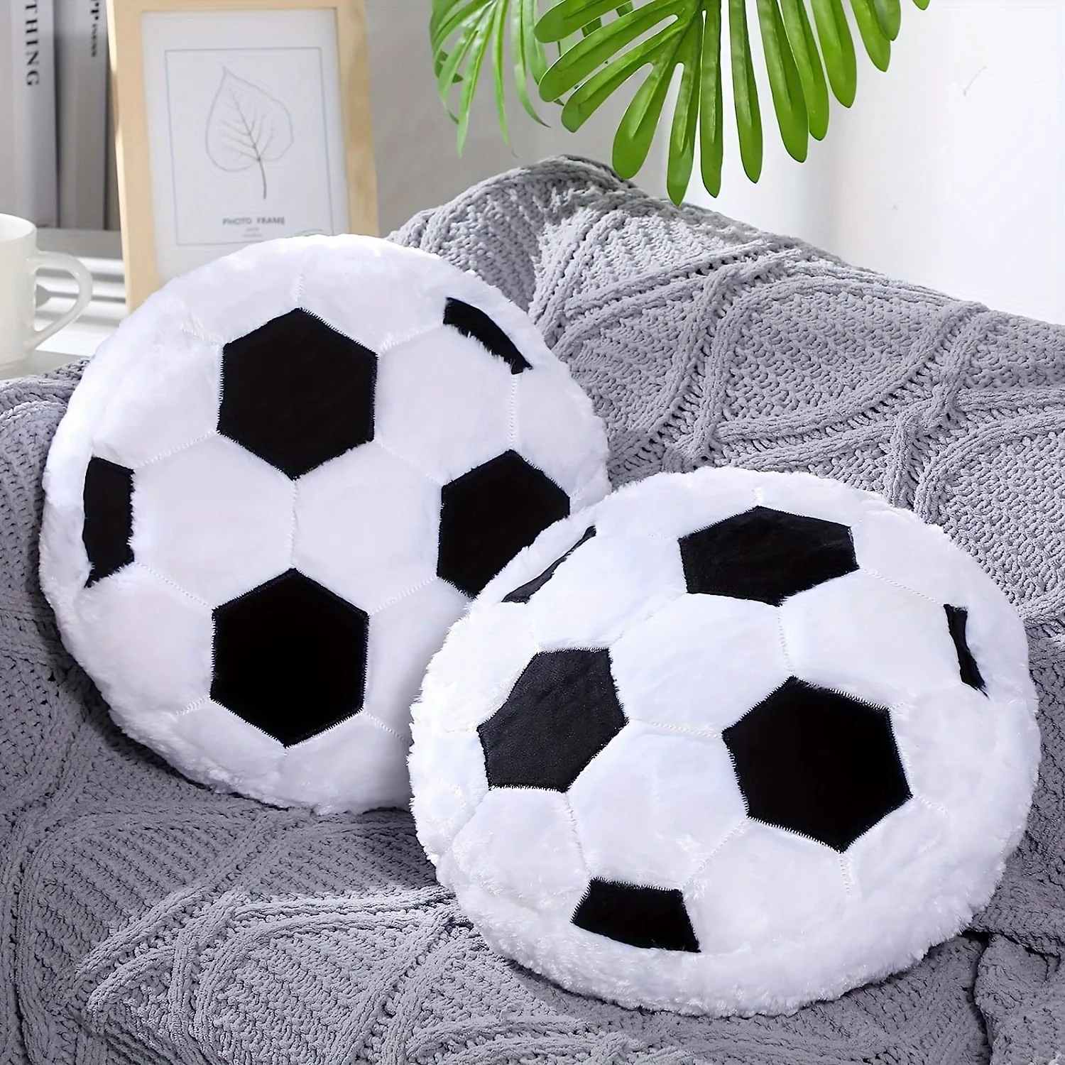 Plush Football Cushion Throw Pillow Cushion Home Decor For Birthday Fans Gift New Year Gift
Plush Football Cushion Throw Pillow Cushion Home Decor For Birthday Fans Gift New Year Gift